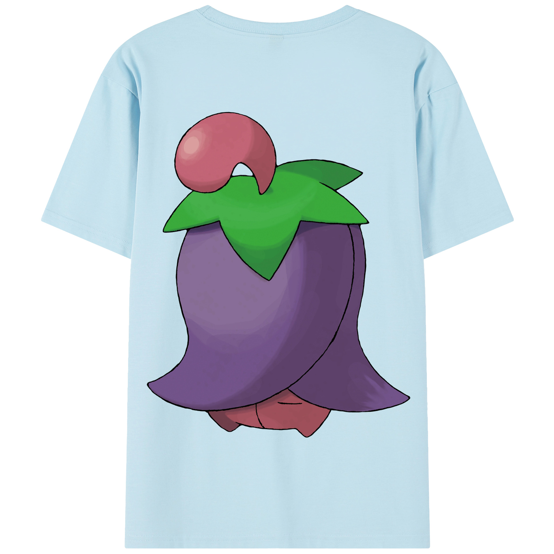 （画像用） ポケットモンスター Pokémon 綿100％半袖Tシャツ（背面プリント）